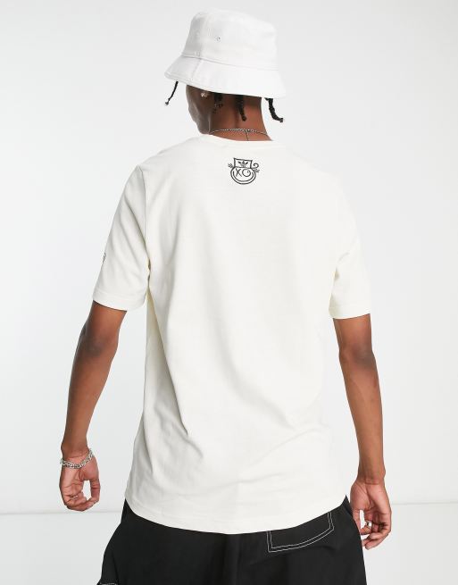 adidas Originals x Andre Saraiva graphic T-shirt in off