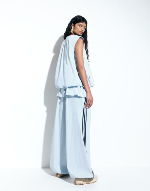 adidas Originals x ASOS Ballonhose mit Rock-Overlay in Blau, 2 von 7