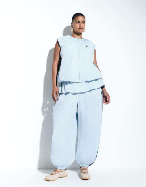 adidas Originals x ASOS Ballonhose mit Rock-Overlay in Blau, 6 von 7