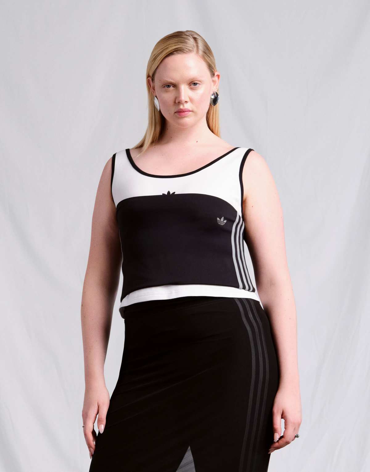 adidas Originals x ASOS bandeau top in black
