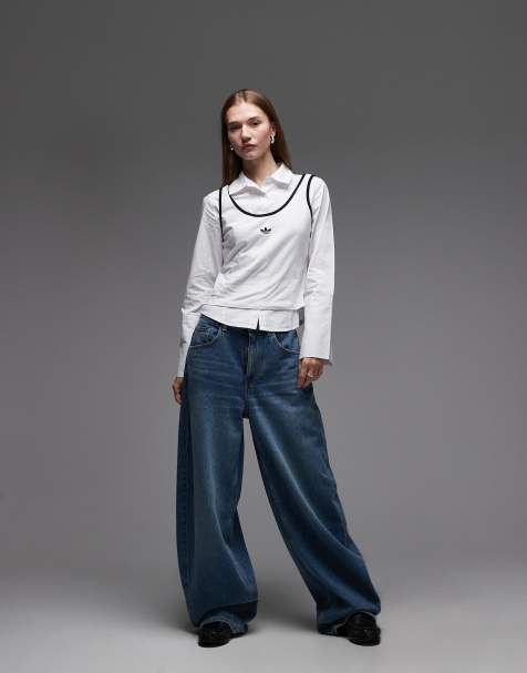 adidas Originals x ASOS vest in white