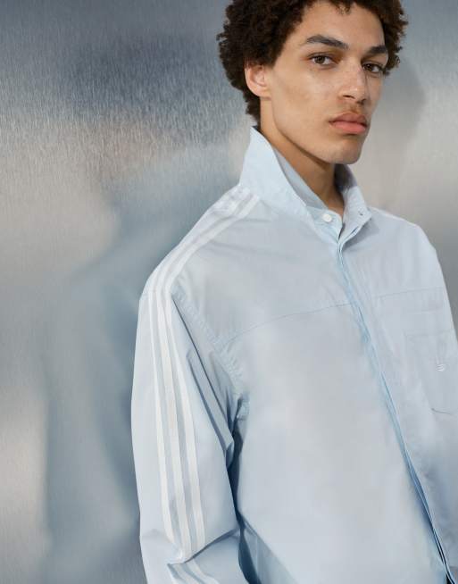 adidas Originals x ASOS camicia oversize blu, 2 di 6