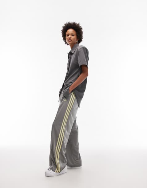 adidas Originals x ASOS grey and yellow track set - view 1