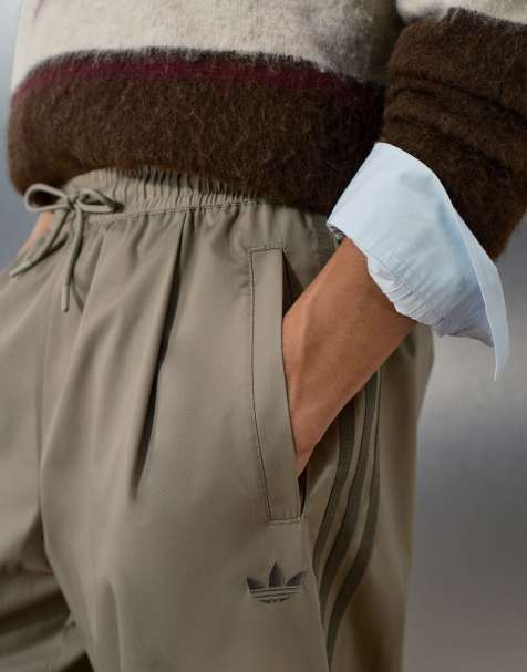 adidas Originals x ASOS horseshoe trouser in beige - view 1