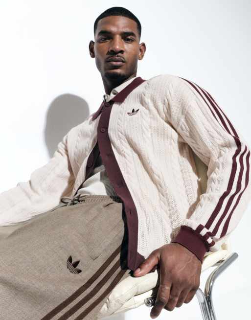 adidas Originals x ASOS Jogger mit Barrel-Leg in Beige, 2 von 6