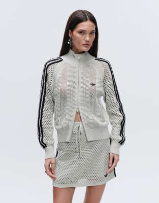 Adidas Originals x ASOS knitted mini skirt in sage green sage 14490₽