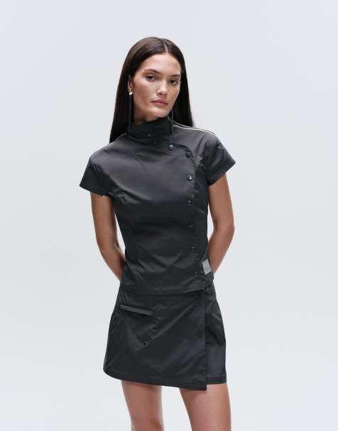 adidas Originals x ASOS - Mini-jupe coupe classique - Gris - view 1