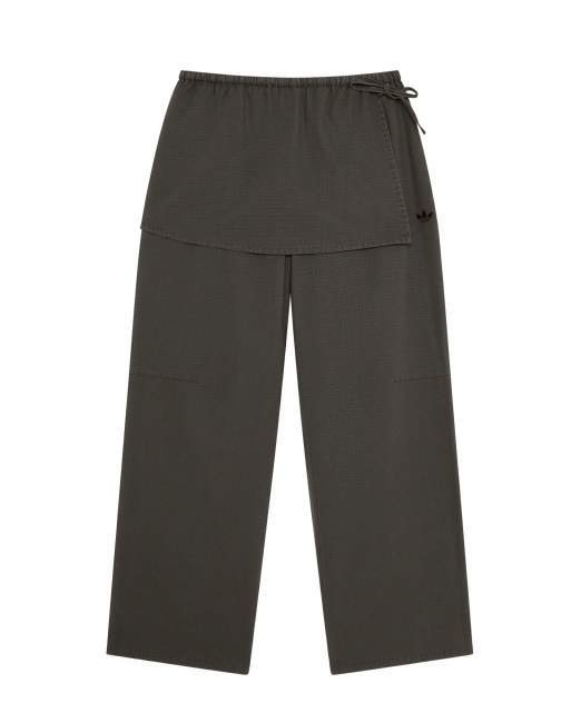 adidas Originals x ASOS – Oversize-Jogginghose in Khaki mit Rock-Overlay, 7 von 7