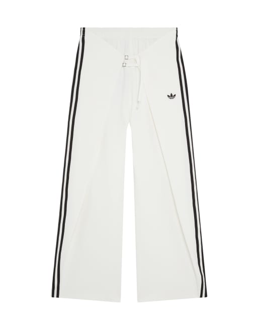 adidas Originals x ASOS – Oversize-Jogginghose mit gewickelter Vorderseite in Weiß, 7 von 7