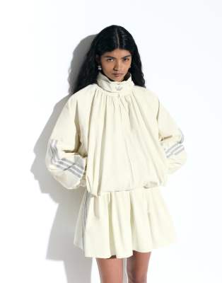 Adidas Originals X Asos Oversized Track Top In Yellow