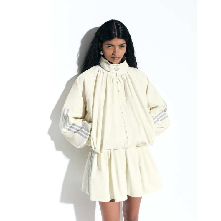 adidas Originals x ASOS oversized track top in buttermilk | ASOS