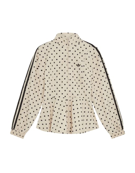 adidas Originals x ASOS regular fit polka dot track jacket in 