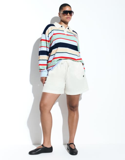 adidas Originals x ASOS Rugby-Oberteil in Streifenstrick, 5 von 6