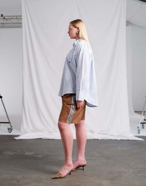 adidas Originals x ASOS - Short de sport long - Marron - view 1