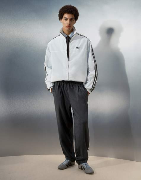 adidas Originals x ASOS tapered trouser in gray - view 1