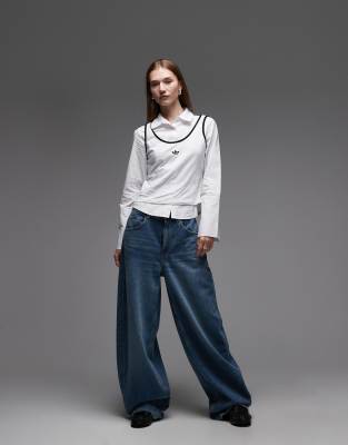 adidas adidas Originals x ASOS vest in white