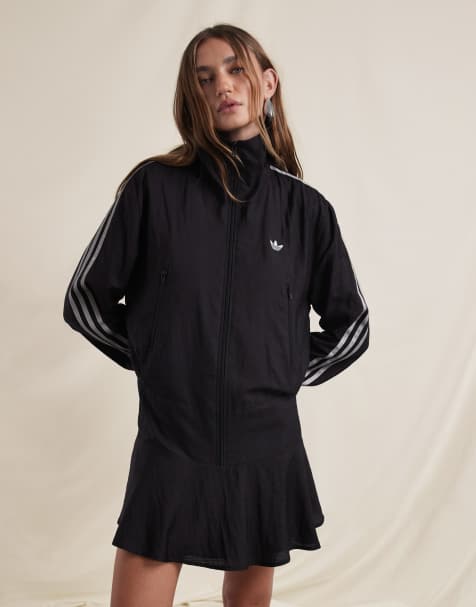 adidas Originals x ASOS - Vestito sportivo nero - view 1