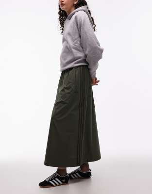 adidas Originals x ASOS adidas Originals x ASOS volume skirt in green