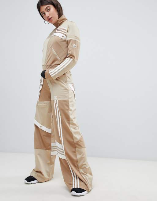 adidas Originals X Danielle Cathari Deconstructed Track Pants Beige Khaki | ASOS