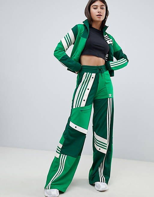 brug Assimilatie Benodigdheden adidas Originals X Danielle Cathari Deconstructed Track Pants In Green |  ASOS