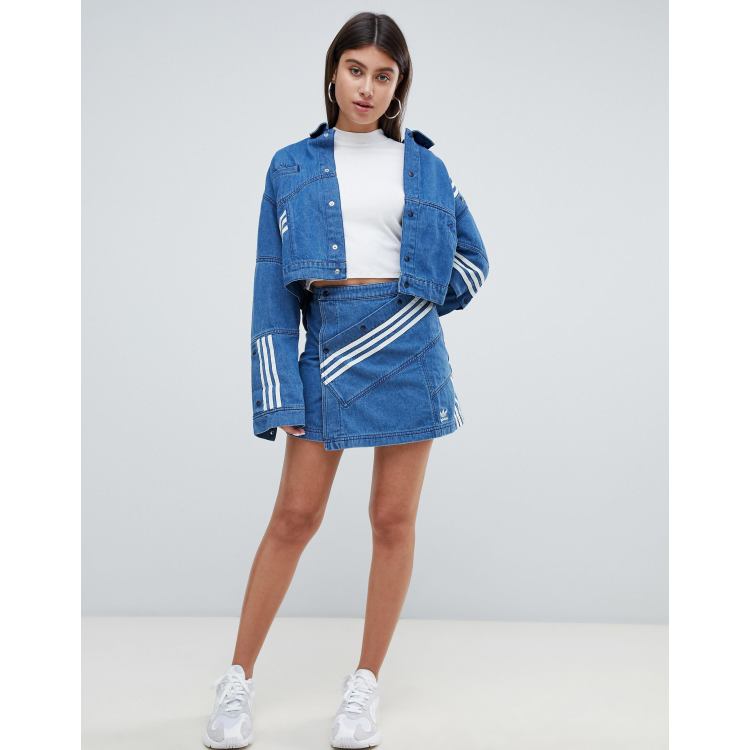 Originals X Danielle Cathari Diagonal Side Stripe Denim | ASOS