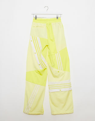 adidas pantaloni donna giallo