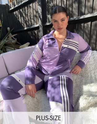 Adidas Originals X Danielle Cathari Track Jacket In Pink