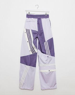 adidas originals x danielle cathari track bottoms in purple