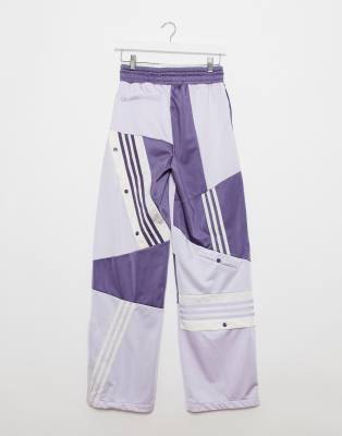 adidas originals x danielle cathari track bottoms in purple