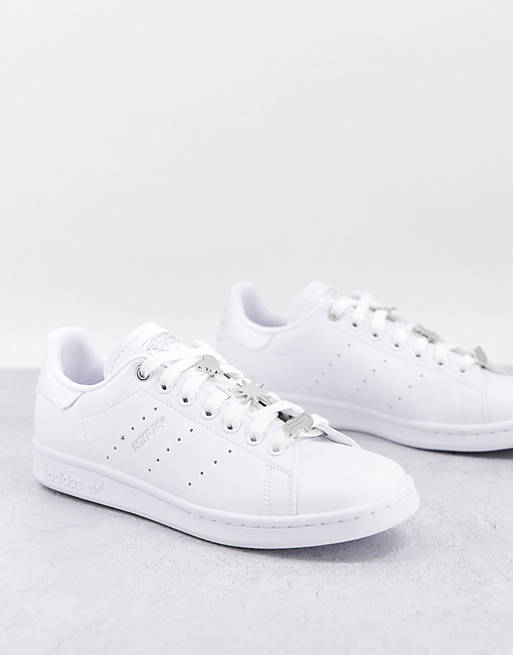 adidas Originals x Disney Peter Pan sneakers in white with removeable ...