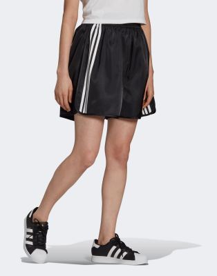 adidas Originals x Dry Clean Only three stripe logo boxing style shorts in black - ASOS Price Checker