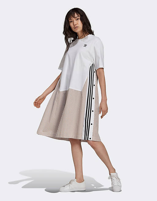 adidas Originals x Dry Clean Only jersey t-shirt dress with ...