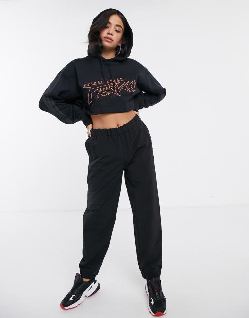 Fiorucci cheap cropped hoodie