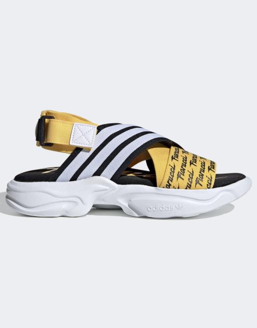 adidas Originals x Fiorucci Magmur – Żółte sandały