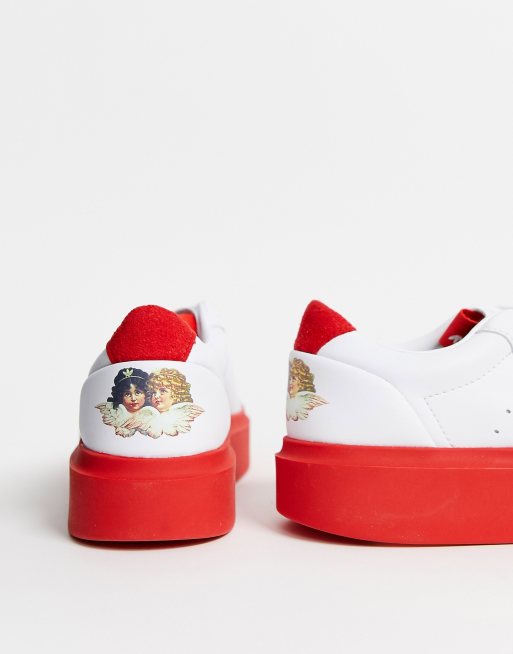 adidas and fiorucci