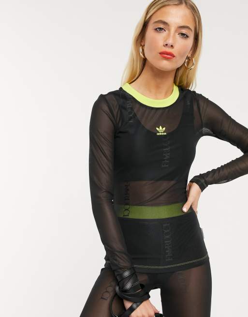 Adidas mesh sales long sleeve