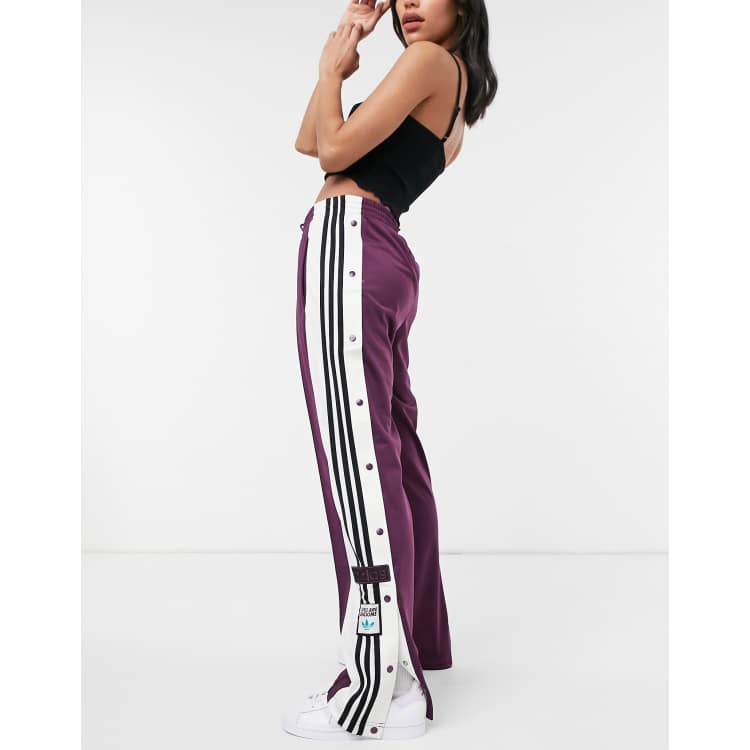 adidas Originals x Girls are Awesome Hose mit weitem Bein in Lila ASOS