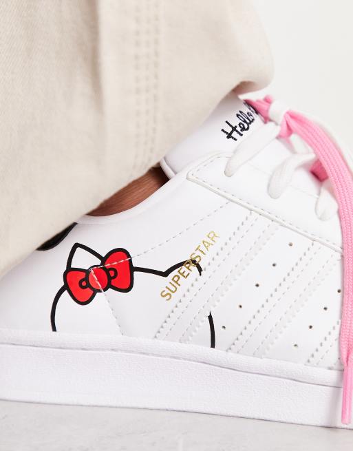 adidas adidas Originals x Hello Kitty Tee Dress Legging Set - White