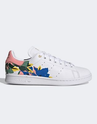 adidas stan smith flowers sneakers