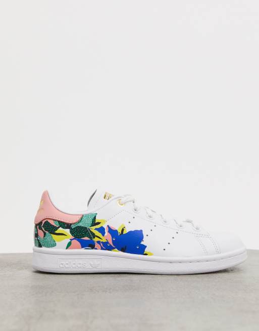 Stan smith flowers clearance femme