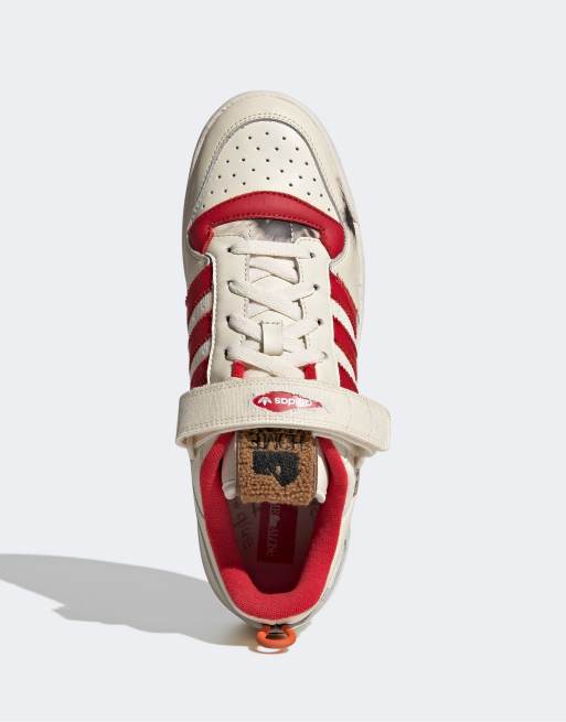 Adidas hot sale red laces