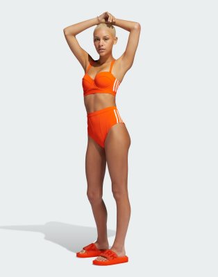 adidas orange swimsuit