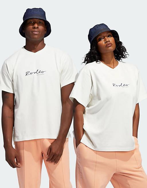 adidas Originals x IVY PARK graphic t-shirt in off white