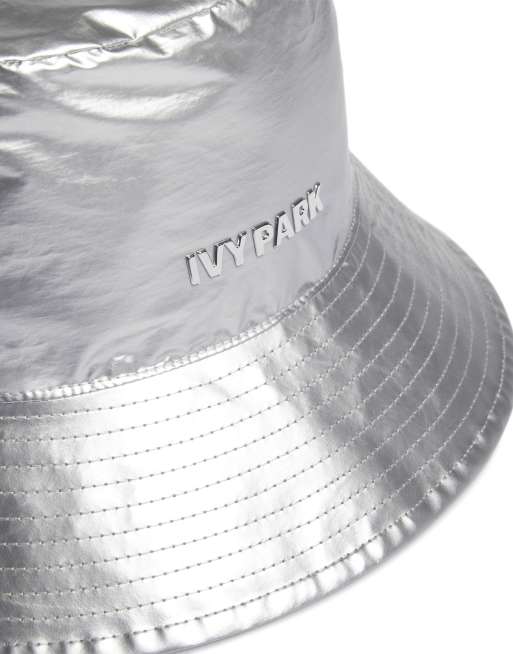 adidas Originals x IVY PARK reversible bucket hat in silver, 2 of 4