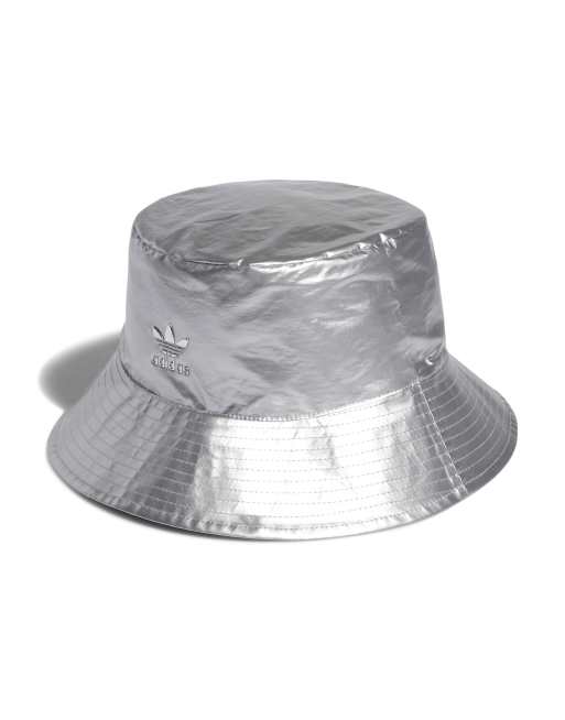 adidas Originals x IVY PARK reversible bucket hat in silver, 3 of 4