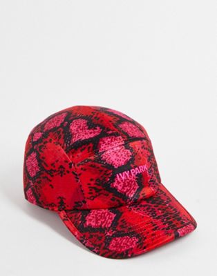 adidas Originals x IVY PARK snake cap in red