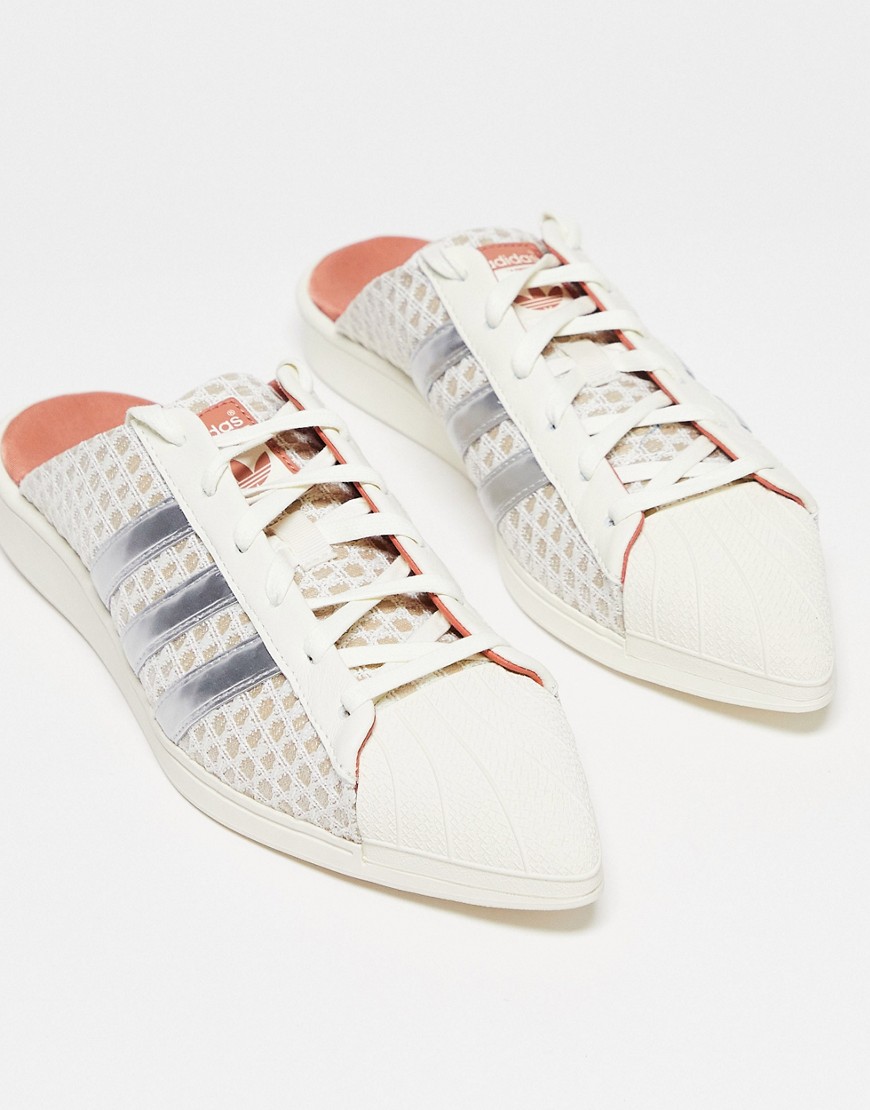 Adidas Originals x IVY PARK sneakers in off white and silver