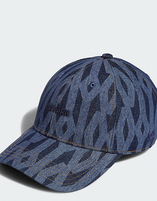 adidas Originals x IVY PARK tonal monogram  baseball cap in blue