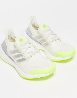 adidas Originals x IVY PARK Ultraboost trainers in off white and silver