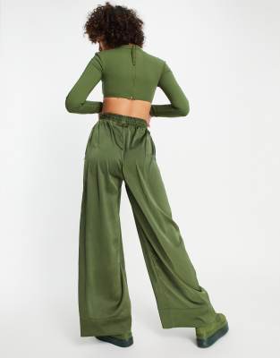 ivy park green pants